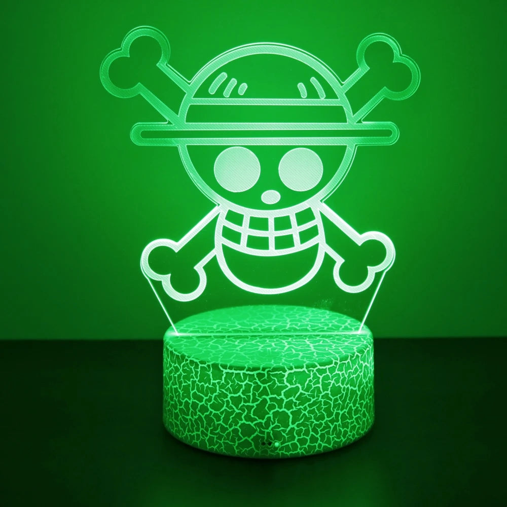 Lampe LED One Piece - Emblème
