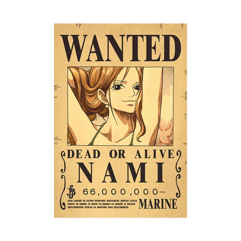 One Piece - Avis de recherche