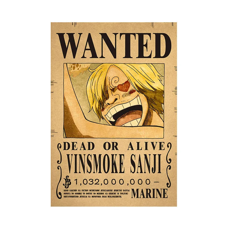 One Piece - Avis de recherche