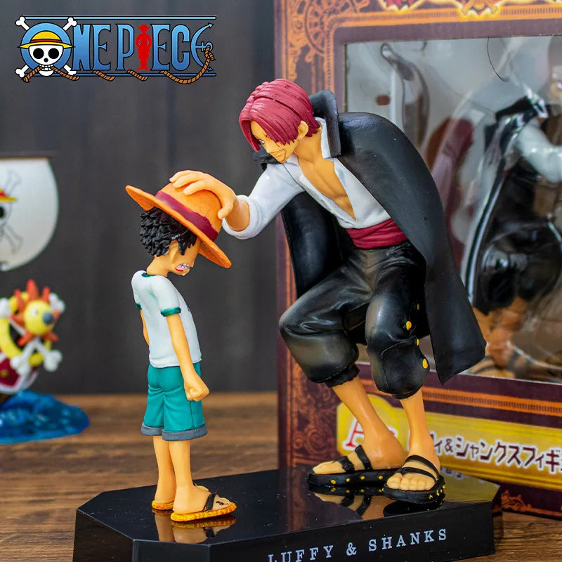 Figurine One Piece - Luffy X Shanks