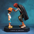 Figurine One Piece - Luffy X Shanks