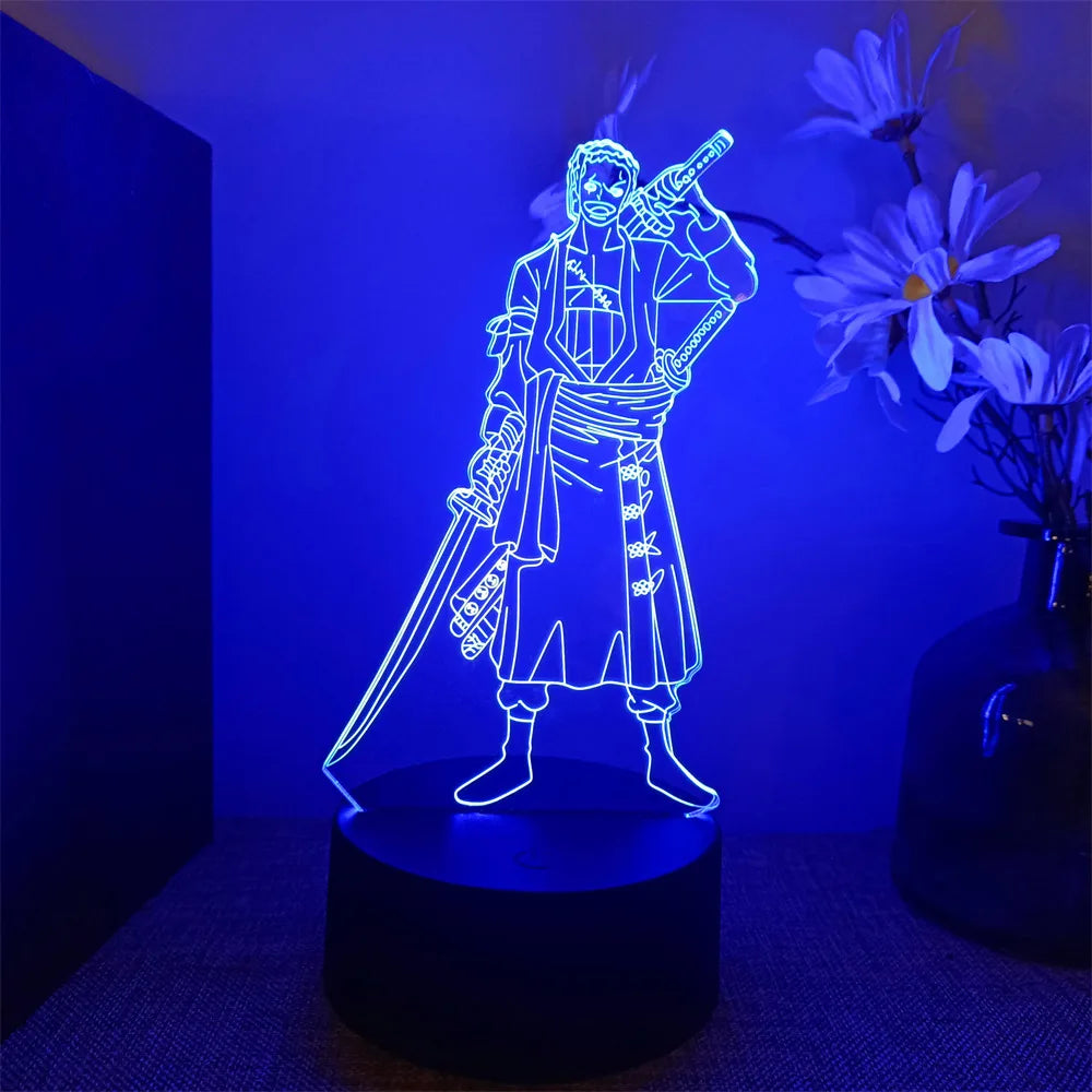 Lampe LED One Piece - zoro